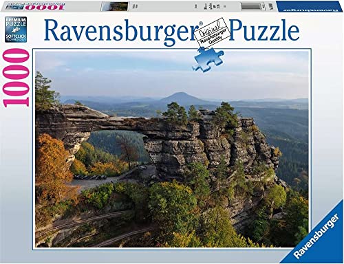 Ravensburger Tschechische Republik 1000 Teile. Puzzle für Erwachsene und Kinder ab 14 Jahren (Pravcice-Tor) von Ravensburger