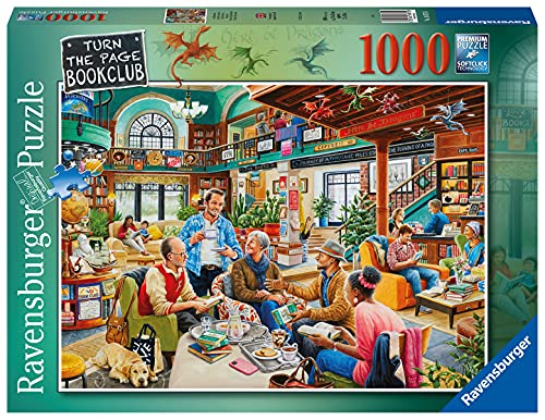 Ravensburger Turn The Page Bookclub 1000 Teile Puzzle für Erwachsene und Kinder ab 12 Jahren von Ravensburger