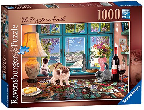 Ravensburger Puzzle 1000 Teile - The Puzzler's Desk 1000p von Ravensburger