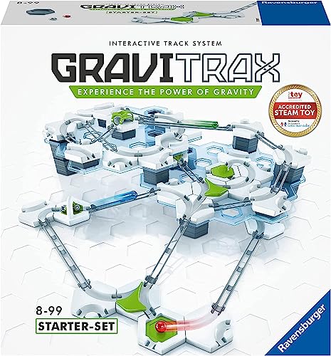 GraviTrax 27597 Starter Kit STEM Activity,White von Ravensbuger GraviTrax