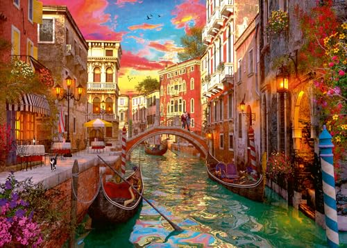 Ravensburger Venice Romance 1000 Teile Puzzle für Erwachsene | Unikate | blendfreie Oberfläche | FSC-Zertifiziert, umweltfreundlich | Amazon Exclusive Ravensburger Venice Romance 1000 Teile Puzzle für Erwachsene | Unikate | blendfreie Oberfläche | FSC-Zertifiziert, umweltfreundlich | Amazon Exclusive von Ravensburger