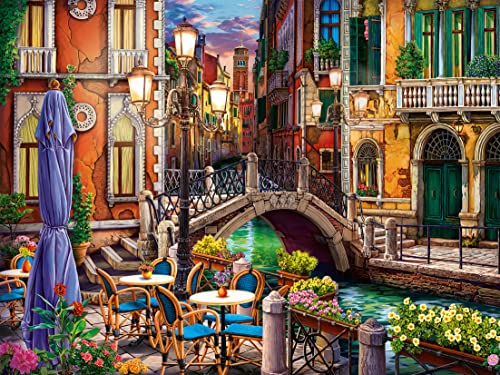 Ravensburger Venice Twilight 750 Teile Großformat-Puzzle für Erwachsene – 17320 – jedes Teil ist einzigartig, Softclick-Technologie bedeutet, dass Teile perfekt zusammenpassen, 80 x 60 cm von Ravensburger