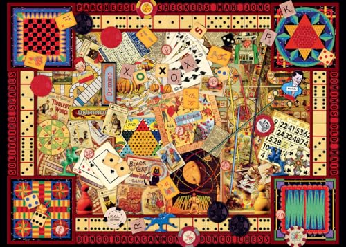 Ravensburger Vintage Games 1000 Teile Puzzle für Erwachsene - 12000655 - Handgefertigtes Werkzeug, Made in Germany, jedes Teil zusammen von Ravensburger