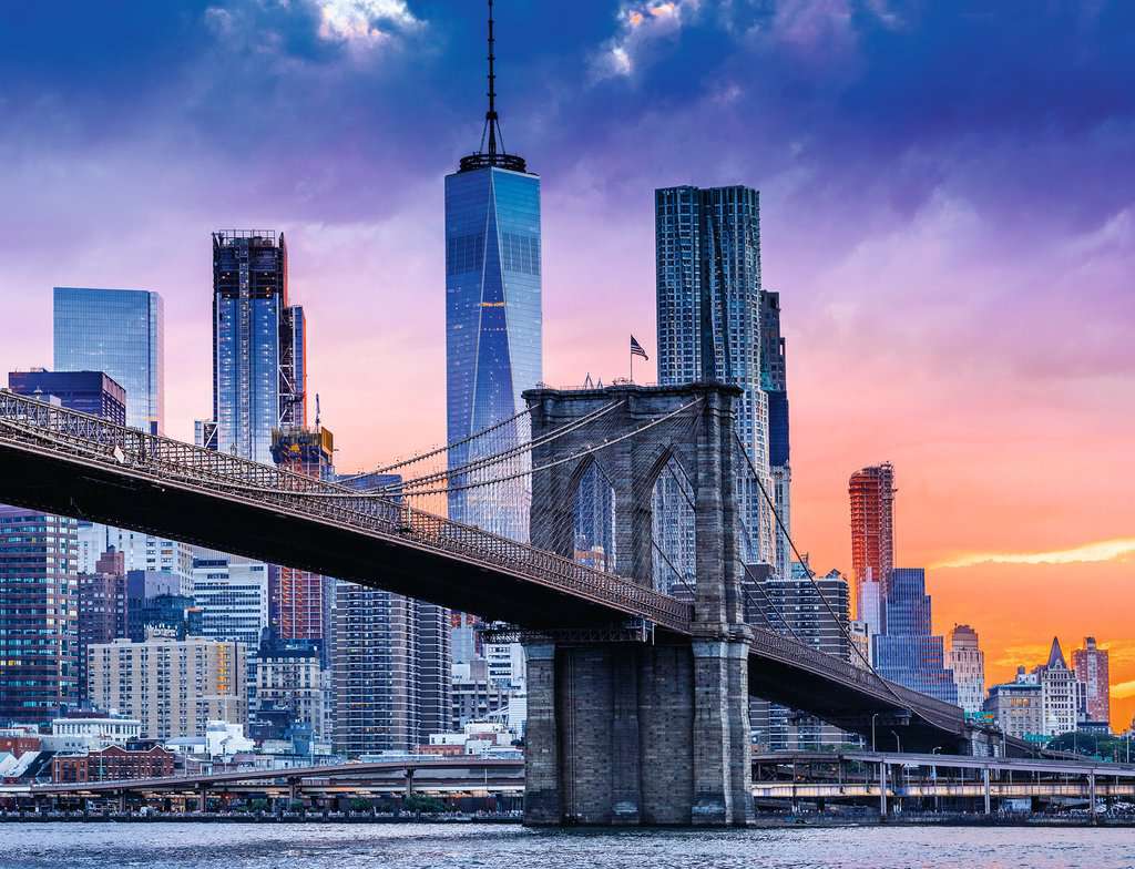 Ravensburger Von Brooklyn nach Manhattan 2000 Teile Puzzle Ravensburger-16011 von Ravensburger