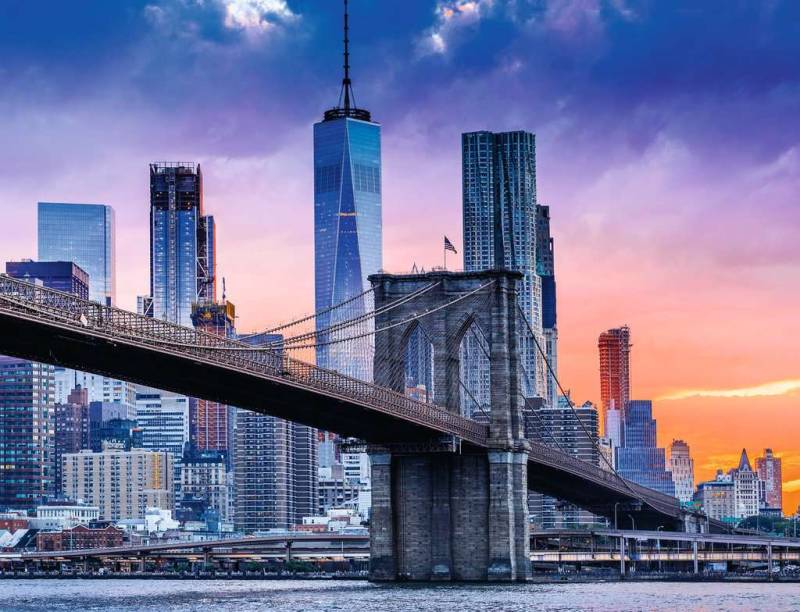Ravensburger Von Brooklyn nach Manhattan 2000 Teile Puzzle Ravensburger-16011 von Ravensburger