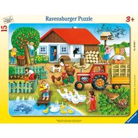 Rahmenpuzzle Ravensburger Was gehört wohin? Bauernhof 15 Teile Rahmenpuzzle Ravensburger Was gehört wohin? Bauernhof 15 Teile von Ravensburger Verlag GmbH