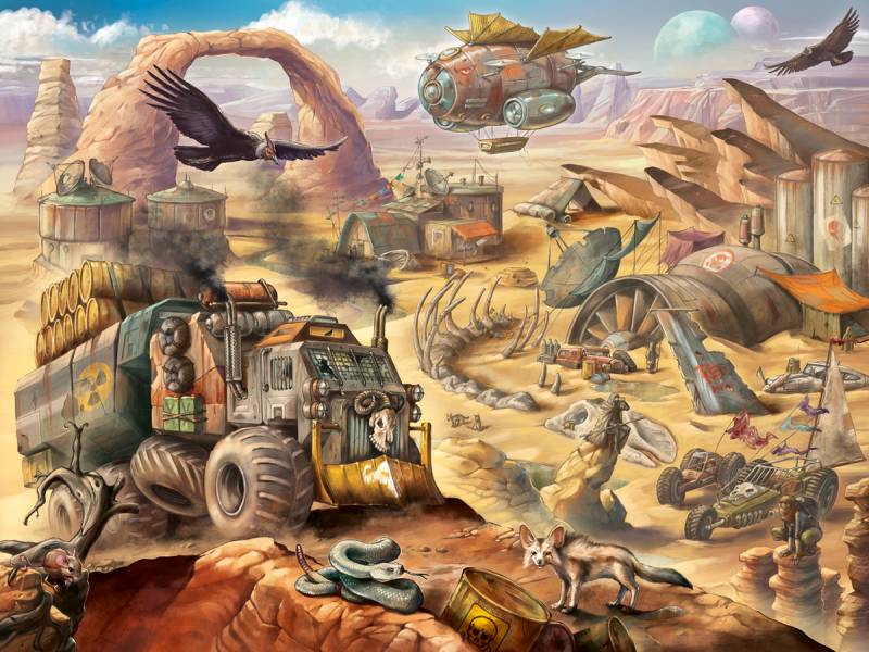 Ravensburger Welcome to the Wasteland 1500 Teile Puzzle Ravensburger-01395 Ravensburger Welcome to the Wasteland 1500 Teile Puzzle Ravensburger-01395 von Ravensburger