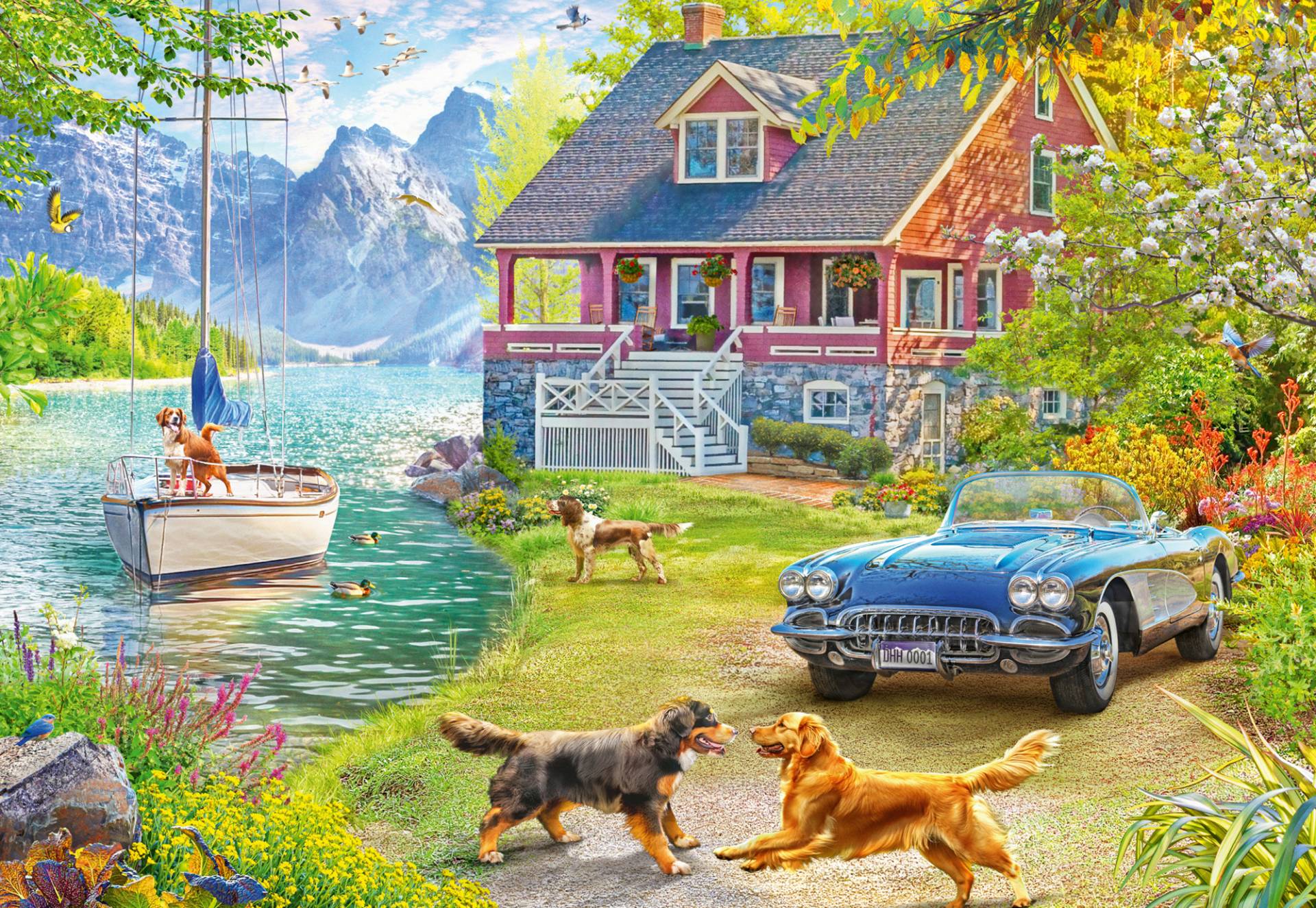 Ravensburger Wellness & Puzzle - Sommerhaus am See 200 Teile Puzzle Ravensburger-01370 Ravensburger Wellness & Puzzle - Sommerhaus am See 200 Teile Puzzle Ravensburger-01370 von Ravensburger