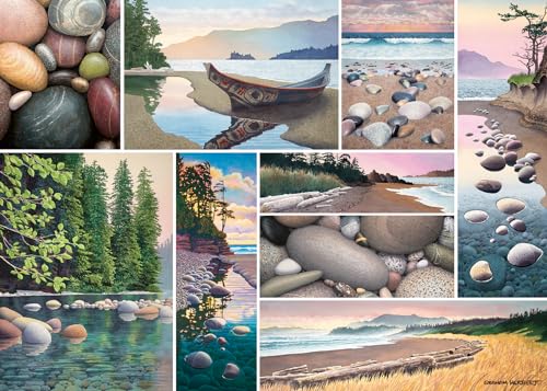 Ravensburger West Coast Tranquility 1000 Teile Puzzle für Erwachsene - 12000631 - Handwerkliches Werkzeug, Made in Germany, jedes Teil zusammen von Ravensburger