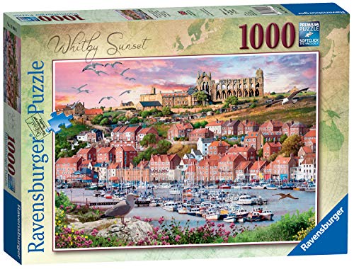 Ravensburger Whitby Sunset 1000 Teile Puzzle für Erwachsene und Kinder ab 12 Jahren Ravensburger Whitby Sunset 1000 Teile Puzzle für Erwachsene und Kinder ab 12 Jahren von Ravensburger