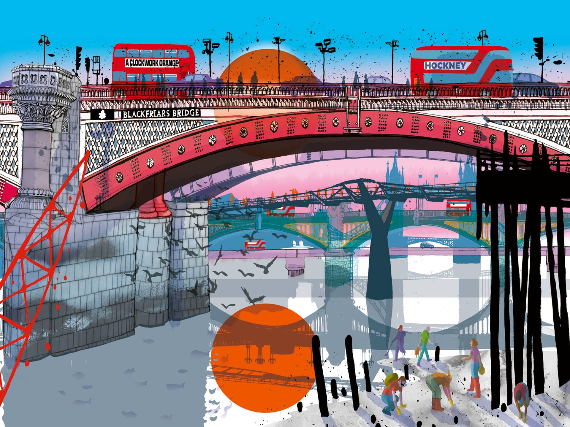 Ravensburger Willkommen in London 1500 Teile Puzzle Ravensburger-00796 von Ravensburger