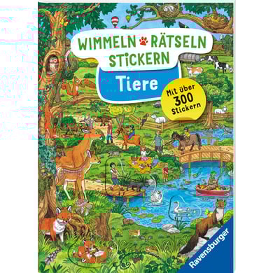 Ravensburger Wimmeln, Rätseln, Stickern: Tiere von Ravensburger