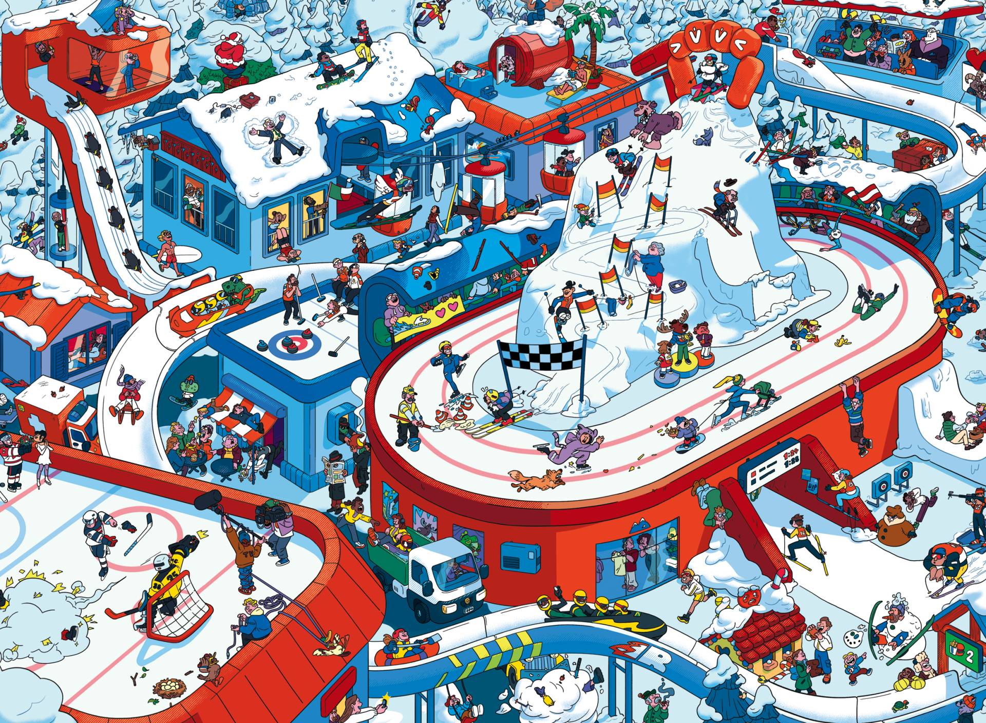 Ravensburger Wintersport 200 Teile Puzzle Ravensburger-04265 Ravensburger Wintersport 200 Teile Puzzle Ravensburger-04265 von Ravensburger