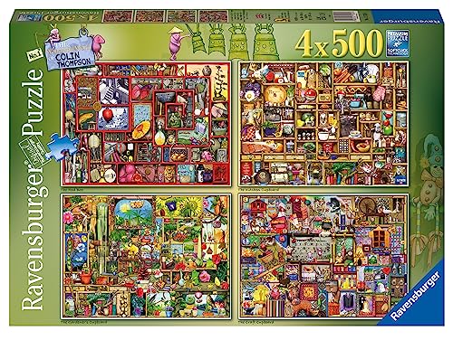 Ravensburger Wonderful World of Colin Thompson Nr. 1-4 x Puzzle für Erwachsene und Kinder ab 10 Jahren, 500 Teile Ravensburger Wonderful World of Colin Thompson Nr. 1-4 x Puzzle für Erwachsene und Kinder ab 10 Jahren, 500 Teile von Ravensburger