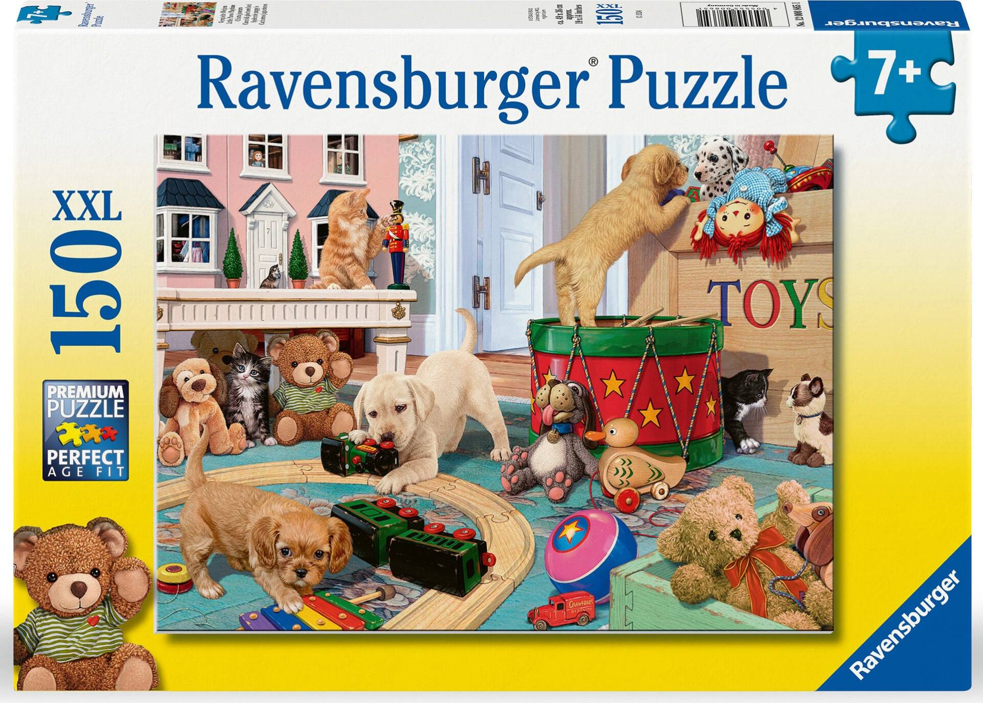 Ravensburger XXL Puzzle Little Paws Playtime 150 Teile Ravensburger XXL Puzzle Little Paws Playtime 150 Teile von Ravensburger