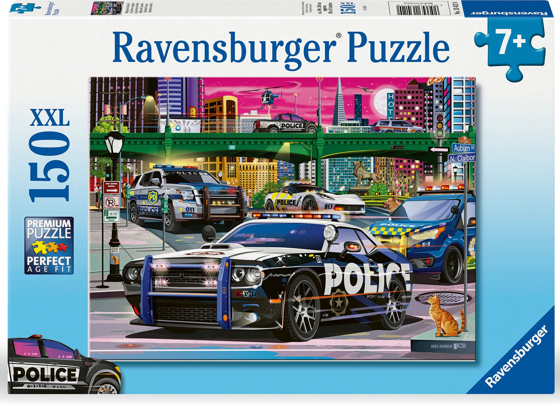 Ravensburger XXL Puzzle Police On Patrol 150 Teile von Ravensburger