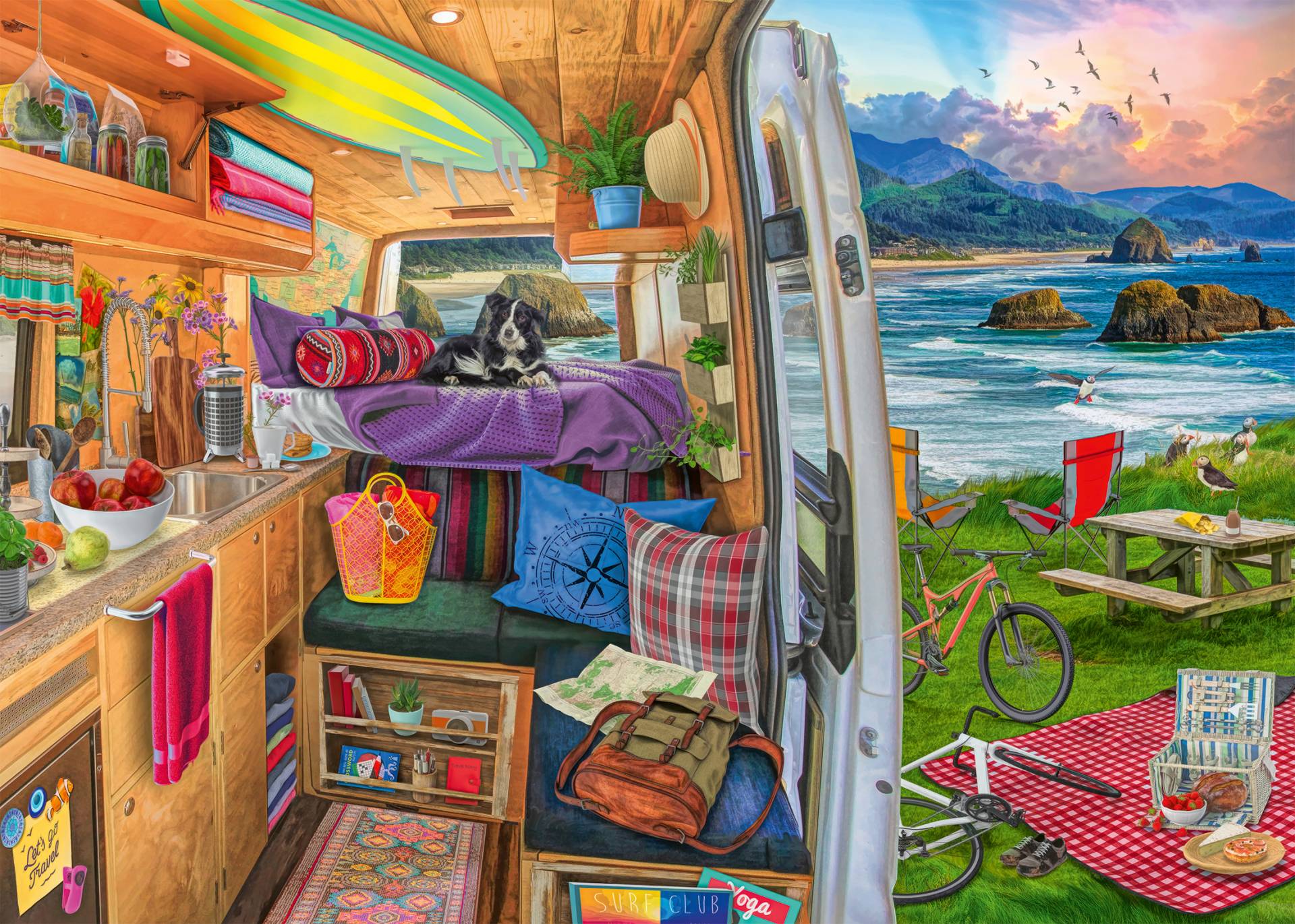 Ravensburger XXL Teile - Beim Camping 500 Teile Puzzle Ravensburger-17473 Ravensburger XXL Teile - Beim Camping 500 Teile Puzzle Ravensburger-17473 von Ravensburger