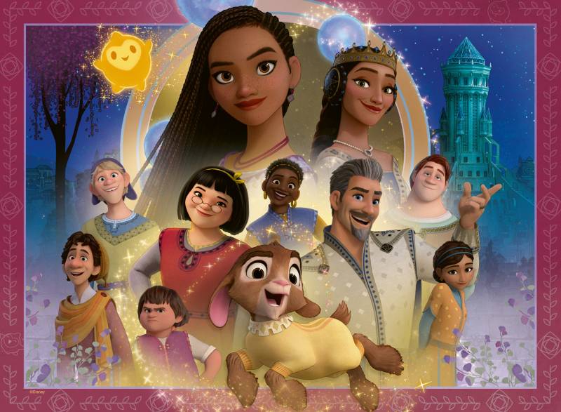 Ravensburger XXL Teile - Das Königreich der Wünsche - Disney Wish 100 Teile Puzzle Ravensburger-01048 von Ravensburger