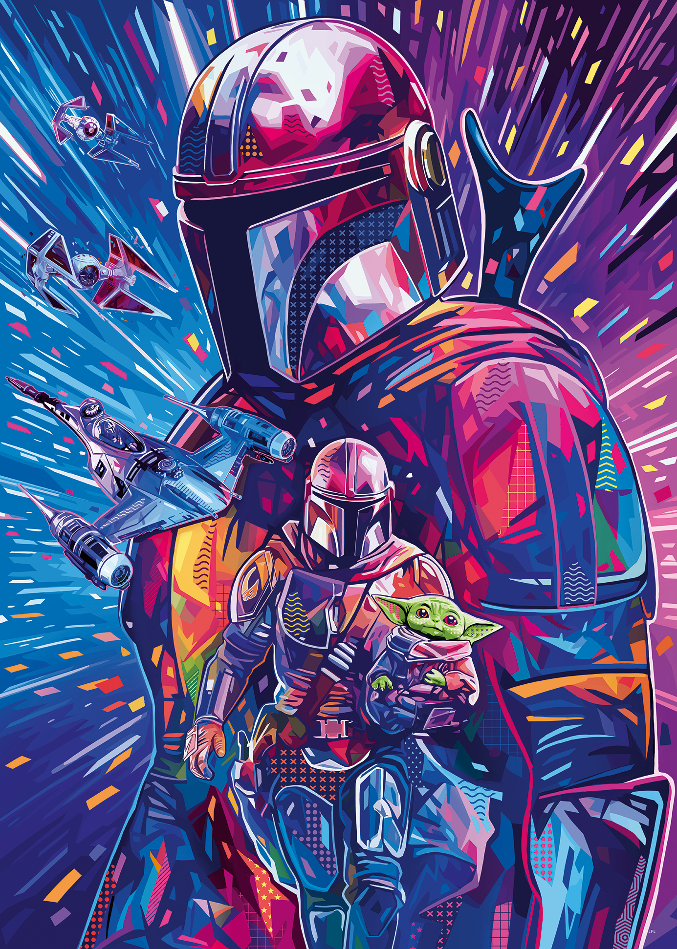 Ravensburger XXL Teile - Mandalorian - Star Wars 500 Teile Puzzle Ravensburger-01339 Ravensburger XXL Teile - Mandalorian - Star Wars 500 Teile Puzzle Ravensburger-01339 von Ravensburger