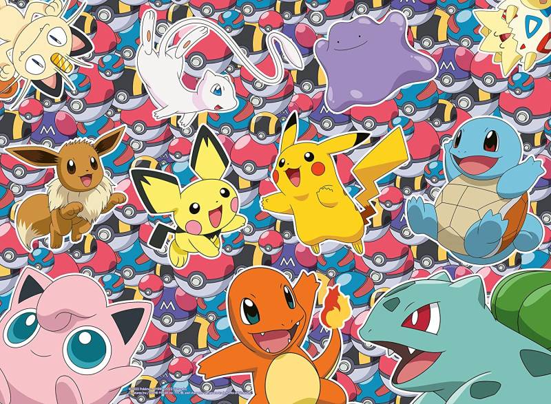 Ravensburger XXL Teile - Pokemon 100 Teile Puzzle Ravensburger-13338 von Ravensburger
