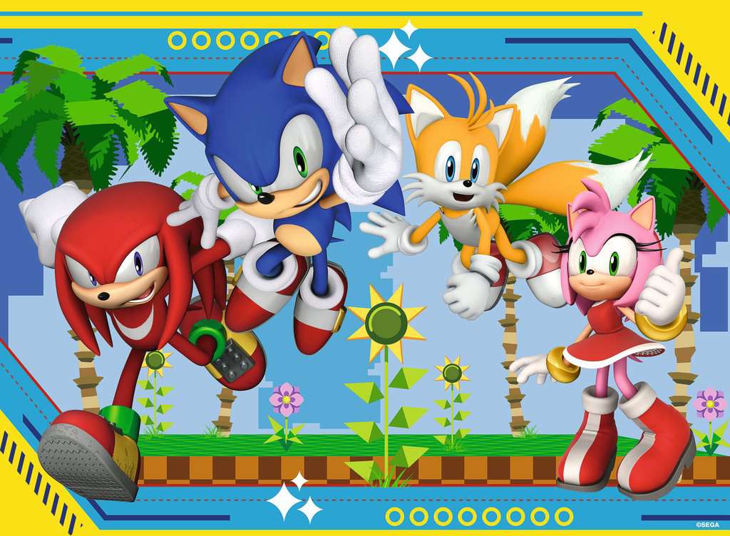 Ravensburger XXL Teile - Sonic-Gruppe 100 Teile Puzzle Ravensburger-01134 Ravensburger XXL Teile - Sonic-Gruppe 100 Teile Puzzle Ravensburger-01134 von Ravensburger