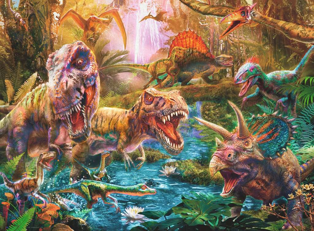 Ravensburger XXL Teile - The Gathering of Dinosaurs 150 Teile Puzzle Ravensburger-13348 Ravensburger XXL Teile - The Gathering of Dinosaurs 150 Teile Puzzle Ravensburger-13348 von Ravensburger