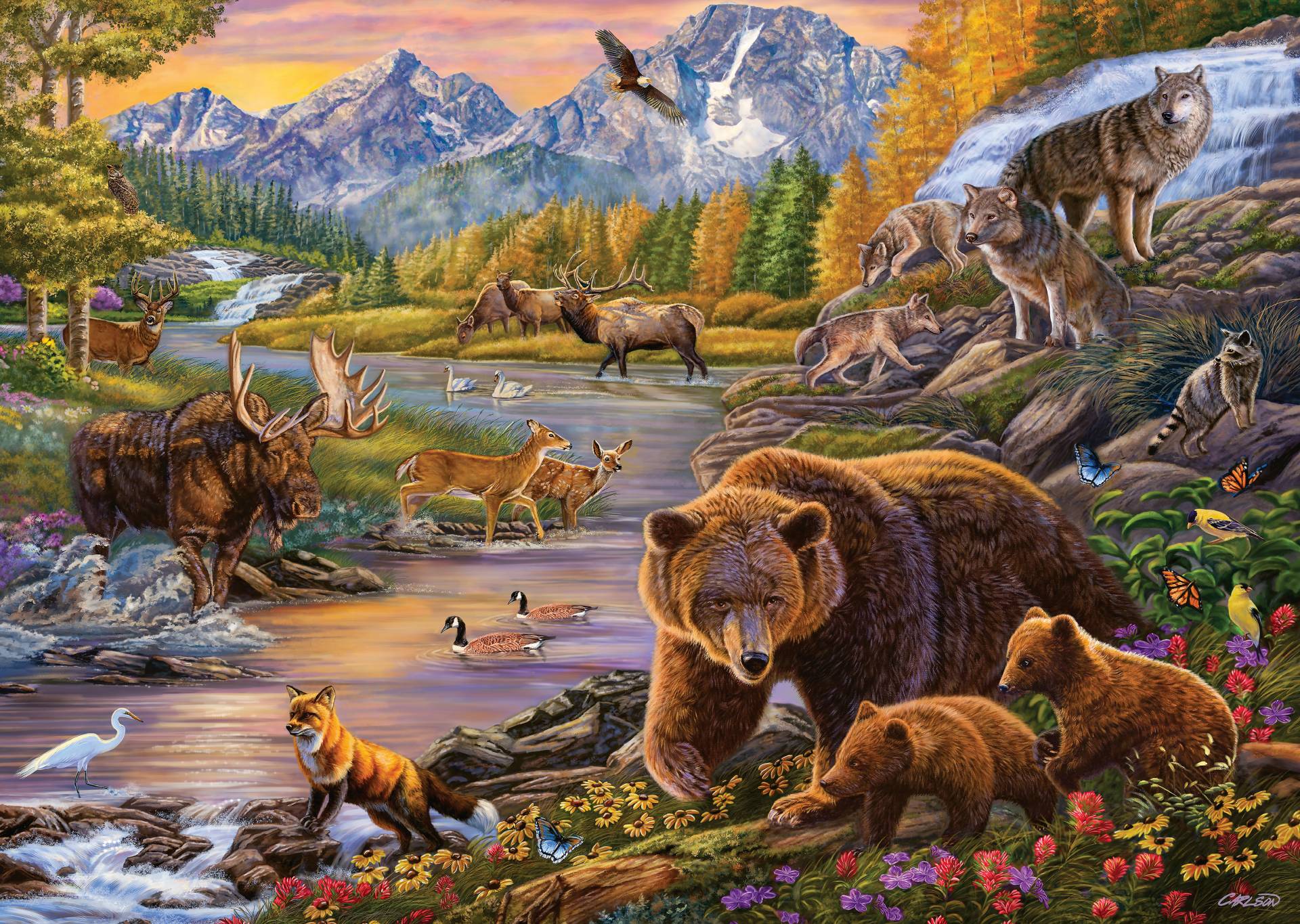 Ravensburger XXL Teile - Wildnis 500 Teile Puzzle Ravensburger-16790 Ravensburger XXL Teile - Wildnis 500 Teile Puzzle Ravensburger-16790 von Ravensburger