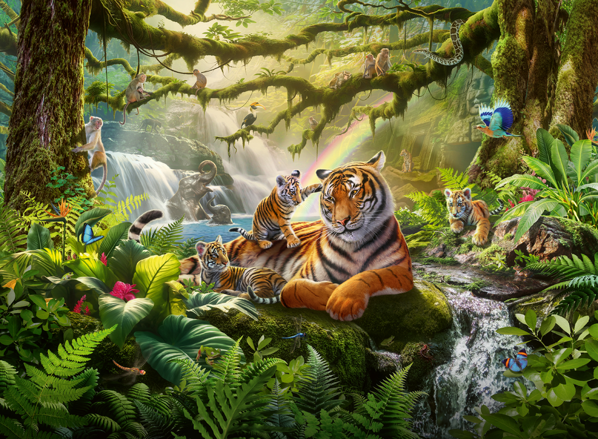 Ravensburger XXL Teile - Wildnis Wunder 300 Teile Puzzle Ravensburger-04055 Ravensburger XXL Teile - Wildnis Wunder 300 Teile Puzzle Ravensburger-04055 von Ravensburger