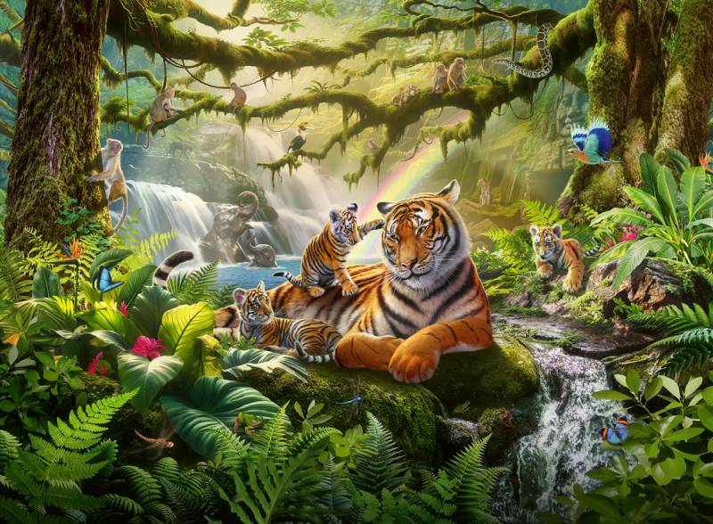 Ravensburger XXL Teile - Wildnis Wunder 300 Teile Puzzle Ravensburger-04055 von Ravensburger