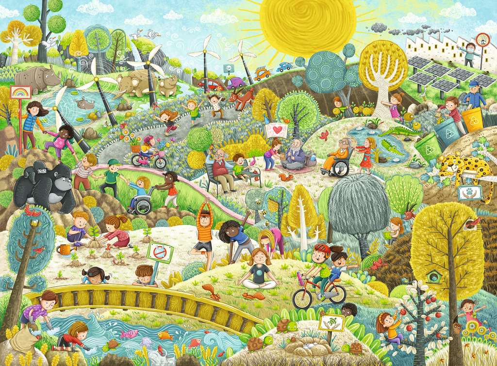 Ravensburger XXL Teile - Wir Schützen Unsere Erde! 200 Teile Puzzle Ravensburger-12000868 Ravensburger XXL Teile - Wir Schützen Unsere Erde! 200 Teile Puzzle Ravensburger-12000868 von Ravensburger