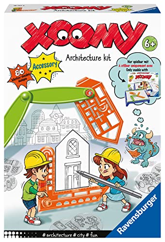 Ravensburger Xoomy Architecture Kit 18147 - Kreatives Zeichnen und Malen für Kinder ab 6 Jahren von Ravensburger