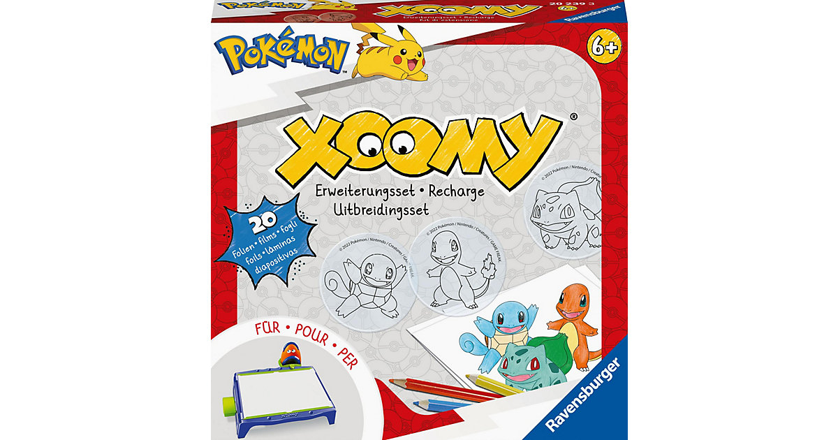 Ravensburger Xoomy Erweiterungsset Pokémon 20239 von Ravensburger