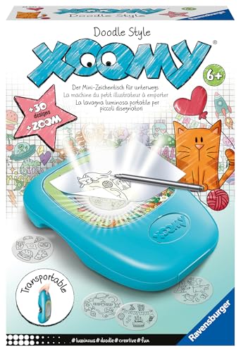 Ravensburger Xoomy Midi Doodle Style 23532 - Tolle Motive und Comics zeichnen lernen, Kreatives Zeichnen und Malen für Kinder ab 6 Jahren von Ravensburger