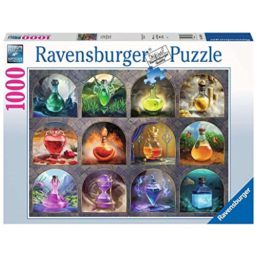 Ravensburger Puzzle 16816 - Zaubertrank - 1000 Teile Puzzle für Erwachsene und Kinder ab 14 Jahren, Puzzle mit Fantasy-Motiv [Exklusiv bei Amazon] von RAVENSBURGER PUZZLE