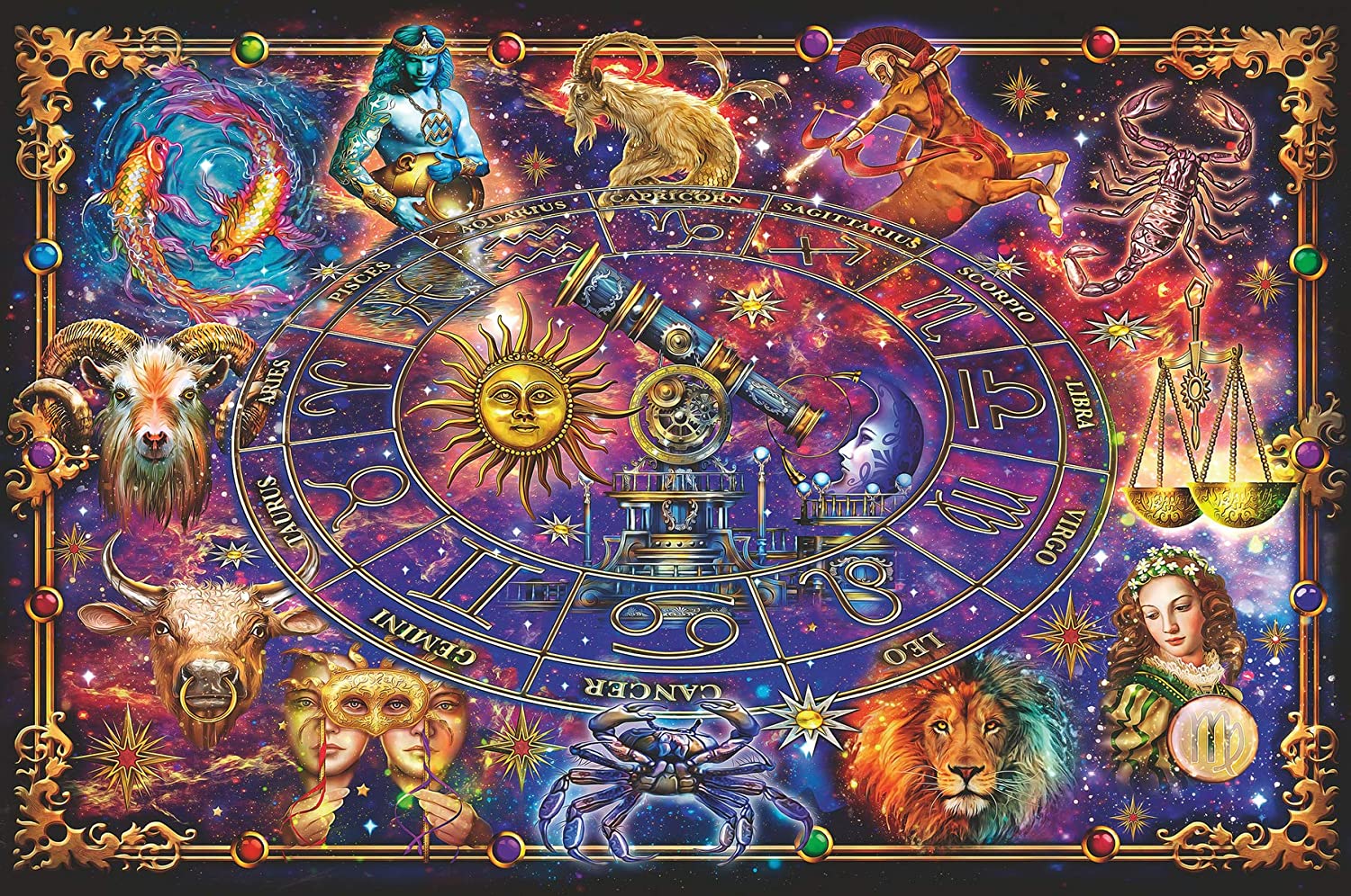 Ravensburger Zodiac signs 3000 Teile Puzzle Ravensburger-16718 von Ravensburger
