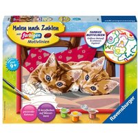 CreArt, Malen nach Zahlen Kinder - Zwei Schmusekätzchen von Ravensburger Verlag GmbH