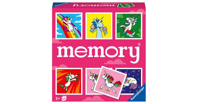 Ravensburger memory® Einhörner - 20924 - der Spieleklassiker Einhorn-Fans, Merkspiel 2-8 Spieler ab 3 Jahren  Kinder von Ravensburger