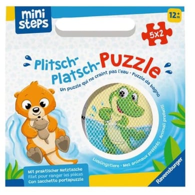 Ravensburger ministeps® Plitsch-Platsch-Puzzle Lieblingstiere von Ravensburger