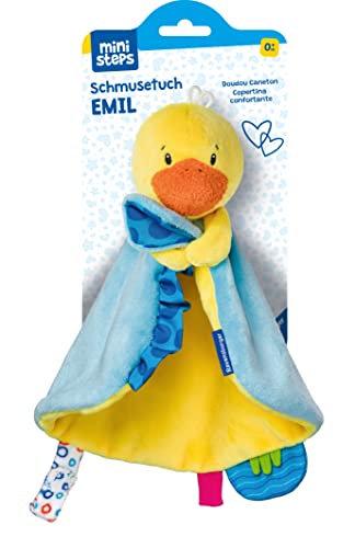 Ravensburger Tier ministeps 4573 Schmusetuch Emil, Flauschiges Schnullertuch mit Klett-Halterung, Baby Spielzeug ab 0 Monate Ravensburger Tier ministeps 4573 Schmusetuch Emil, Flauschiges Schnullertuch mit Klett-Halterung, Baby Spielzeug ab 0 Monate von Ravensburger
