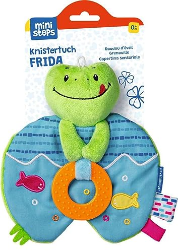 Ravensburger ministeps 4574 Knistertuch Frida, Schmusetuch mit Beißring und Knister-Geräusch, Baby Spielzeug ab 0 Monate Ravensburger ministeps 4574 Knistertuch Frida, Schmusetuch mit Beißring und Knister-Geräusch, Baby Spielzeug ab 0 Monate von Ravensburger