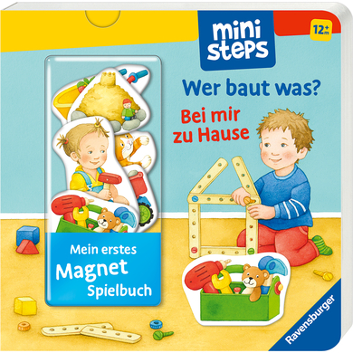Ravensburger ministeps® Mein erstes Magnetbuch: Wer baut was? Bei mir zu Hause Ravensburger ministeps® Mein erstes Magnetbuch: Wer baut was? Bei mir zu Hause von Ravensburger