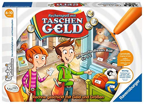 Ravensburger tiptoi 00779 - Spiel: Rechenspaß mit Taschengeld Ravensburger tiptoi 00779 - Spiel: Rechenspaß mit Taschengeld von Ravensburger