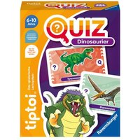 Ravensburger tiptoi 00165 Quiz Dinosaurier, Quizspiel für Kinder ab 6 Jahren, für 1-4 Spieler von Ravensburger Verlag GmbH