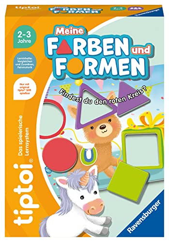Ravensburger tiptoi Spiel 00168 - Meine Farben und Formen, Lernspiel für Kinder ab 2 Jahren von Ravensburger
