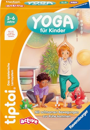 Ravensburger tiptoi Spiel 00230 - Active Yoga für Kinder - achtsames Bewegungsspiel für Kinder ab 3 Jahren Ravensburger tiptoi Spiel 00230 - Active Yoga für Kinder - achtsames Bewegungsspiel für Kinder ab 3 Jahren von Ravensburger