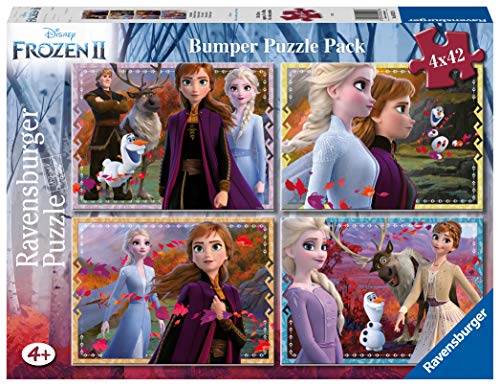 Ravensburger: Frozen 2 Puzzle 4x42 Bumper Pack, 05023 Ravensburger: Frozen 2 Puzzle 4x42 Bumper Pack, 05023 von Ravensburger