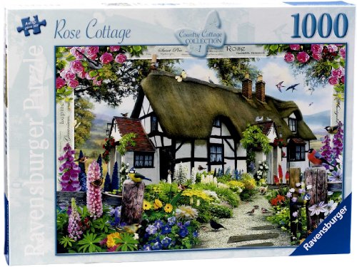 Rosen Cottage Puzzle mit 1000 Teile von Ravensburger