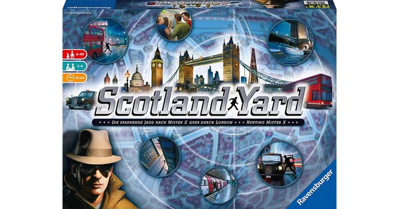 SPIEL DES JAHRES 1983 - Scotland Yard Neuauflage von Ravensburger