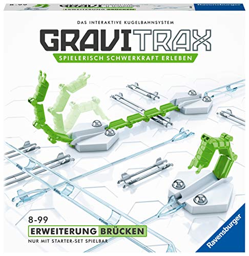 Ravensburger GraviTrax Kugelbahn - Erweiterung Brücken 26120, für Kinder ab 8 Jahren und Erwachsene Ravensburger GraviTrax Kugelbahn - Erweiterung Brücken 26120, für Kinder ab 8 Jahren und Erwachsene von Ravensburger