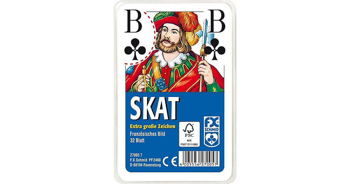 Skat, französisches Bild, große Eckzeichen Skat, französisches Bild, große Eckzeichen von Ravensburger